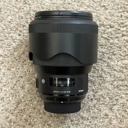 Sigma Art 85mm F1.4 For Nikon F Mount 