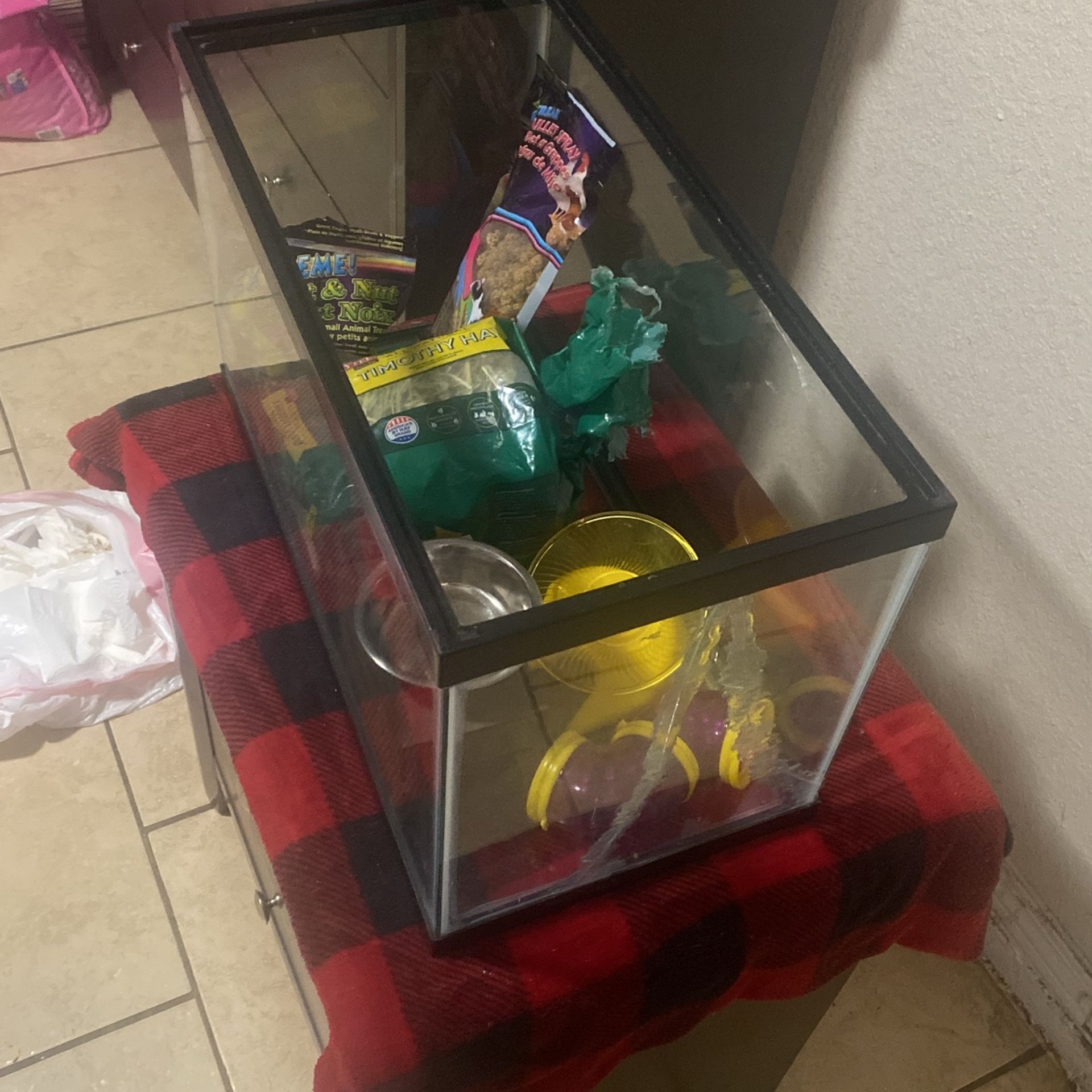 Hámster Cage Set Up