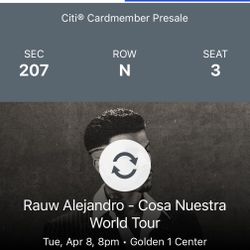Rauw Alejandro Tickets For Sale Sacramento 
