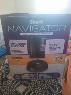 Shark navigator robot vacuum self empty