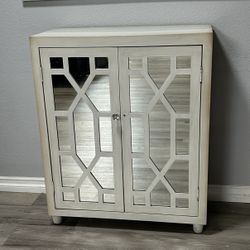 Mirrored Accent Cabinet