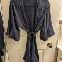 Silky, Navy Robe - Fits All Sizes - Worn Once