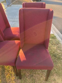 Red chairs (4)
