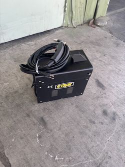 MIG130 gas-free welder with tubular thread, cooling fan