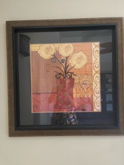 Decorative hanging pictures.