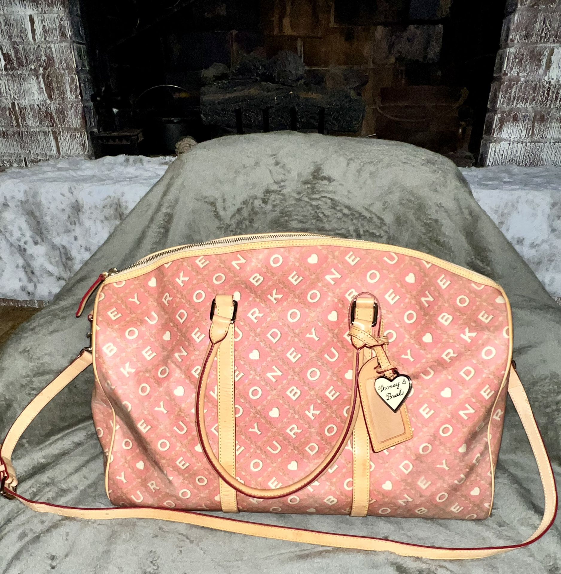**SOLD** Dooney & Bourke Bags | Weekend / Travel Bag, Pink, (One Size), New