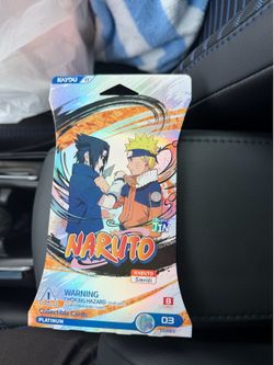 Kaiyu Naruto Chapter TIN Series 03 Platinum Pack 8 Cards Naruto Sasuke