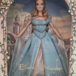 2006 Barbie Golden Angel And Ethereal Princess New In Box