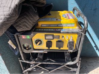 Generator by champion 5300 starting watts 4250 running watts