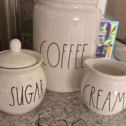 Rae Dunn coffee Set