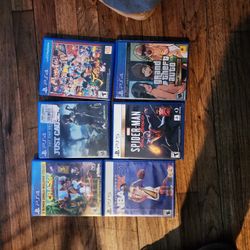 Ps5 And Ps4 GAMES