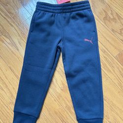 NWT Puma Kids joggers size 4