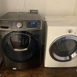 Washer and dryer works great with delivery, free and DFW area