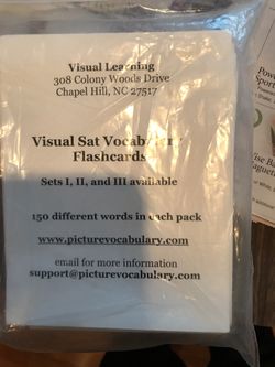 SAT flash cards