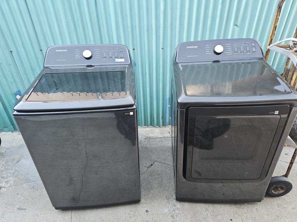 Samsung Smart Washer And Electric Dryer