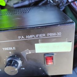 mixer amplifier bg-235 & speco technologies