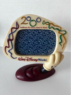 2000 Disney "Celebrate the Future Hand in Hand" picture frame. 7”