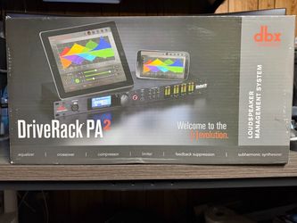 DBX, DriveRack PA2