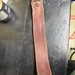 Occidental leather belt