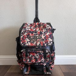 Boombah rolling bag