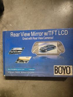 Rear View Mirror With Lcd Screen 