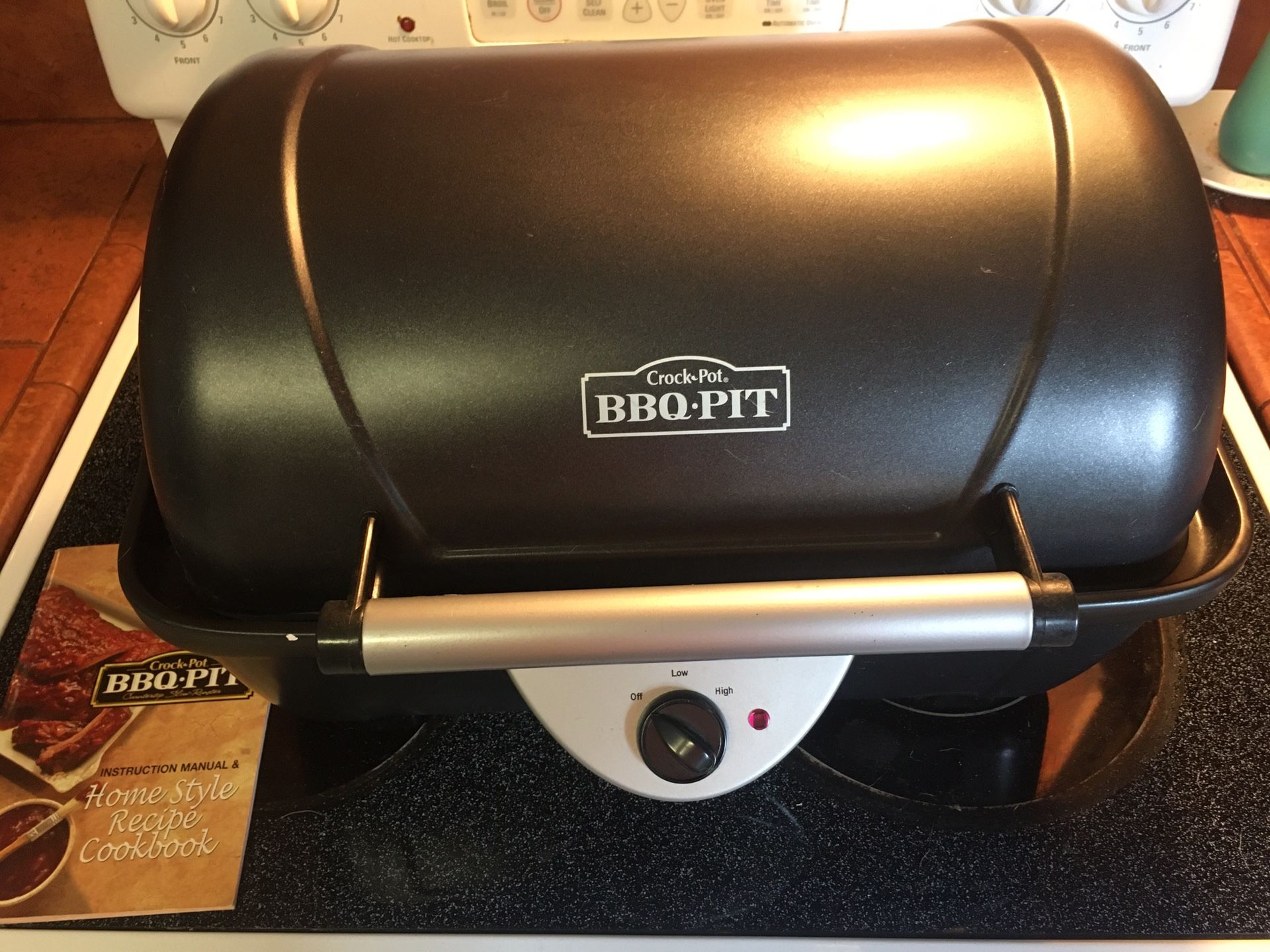 Crock pot barbecue pit