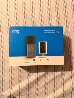 Ring Battery Doorbell with Indoor Cam Plus