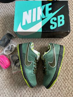 💚Grail ❤️‍🔥 Nike Sb Dunk Low "Green Lobster" Size 8 (Clean🧼)