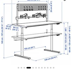 “Electric Sit-Stand Desk”