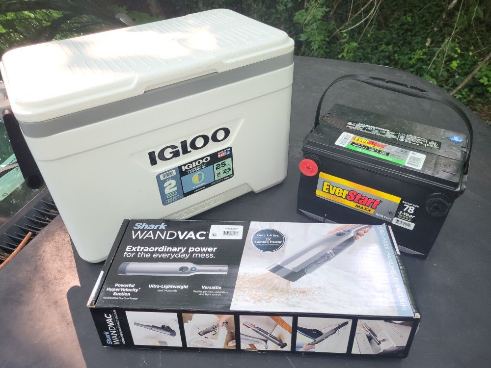 Batt,cooler And Handvac