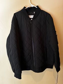 Calvin Klein Quilted Flight Jacket, XL, New With Tags