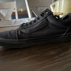 Black Old School Vans
