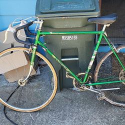 Vintage Peugeot Racing Bike.