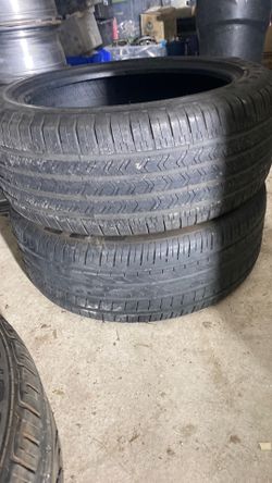 Two tires 255/45/20 70% tread