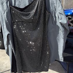 Black Dress Adult Size S 