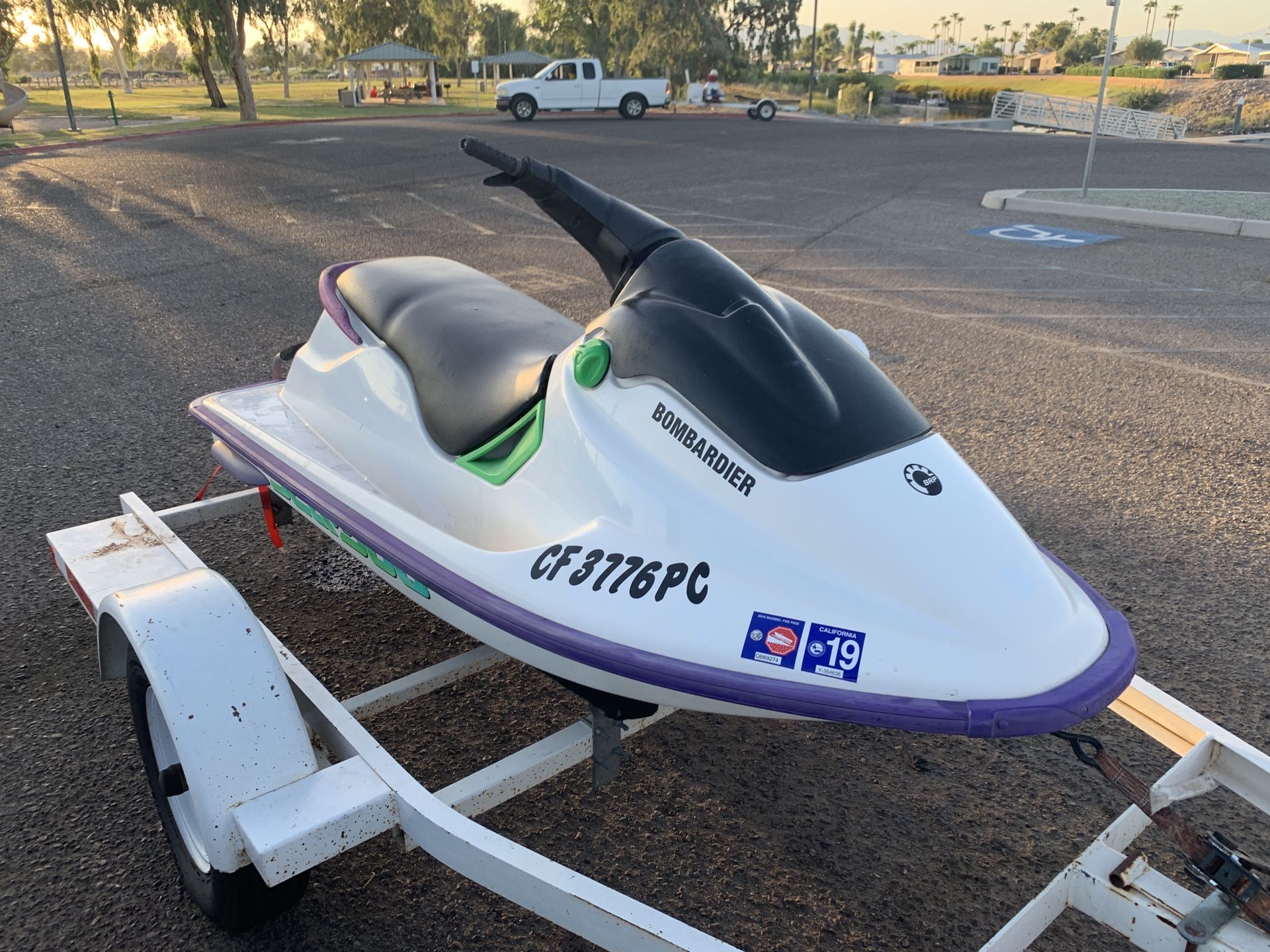 1996 Seadoo SPI w/ zeiman trailer for Sale in La Verne, CA OfferUp