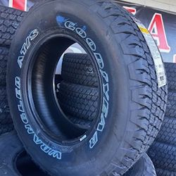17” Goodyear Wrangler ATS Tires
Brand New 
In Stock Ready to Go! 
Size: 265/70R17