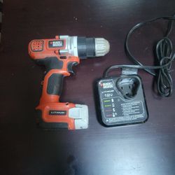 Lithium Drill Driver Black & Decker