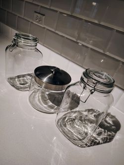 Glass jars 