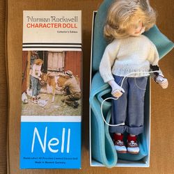 Norman Rockwell’s Doll “Nell” with Calf
