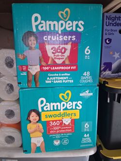 Pampers Size 6 Diapers – Cruisers & Swaddlers