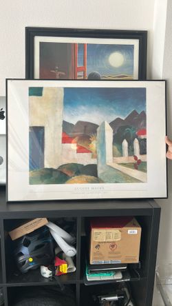 August Macke Framed Painting