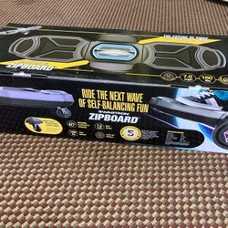 Swagtron Shuttle Zipboard Electric Hoverboard Skateboard 7 Mph 