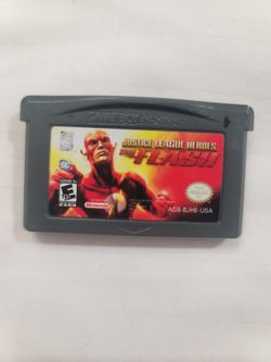 Justice League Heroes: The Flash GBA Cartridge