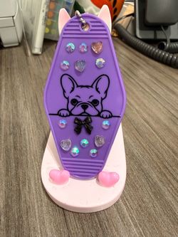 Motel Keychain French Bulldog