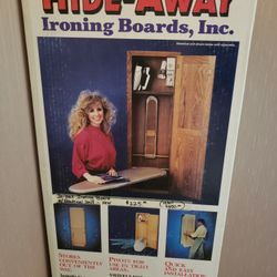 Hide-Away Ironing Board
