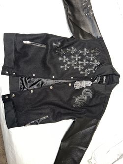 Chrome hearts varsity jacket
