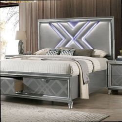 Queen Bed Frame  Dresser   Mirror One Nightstand  Free Local Delivery