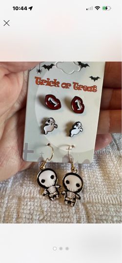 Halloween Earring Set 3 Pairs