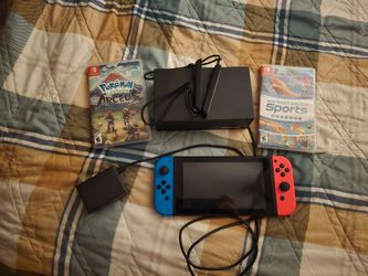 Nintendo switch and games